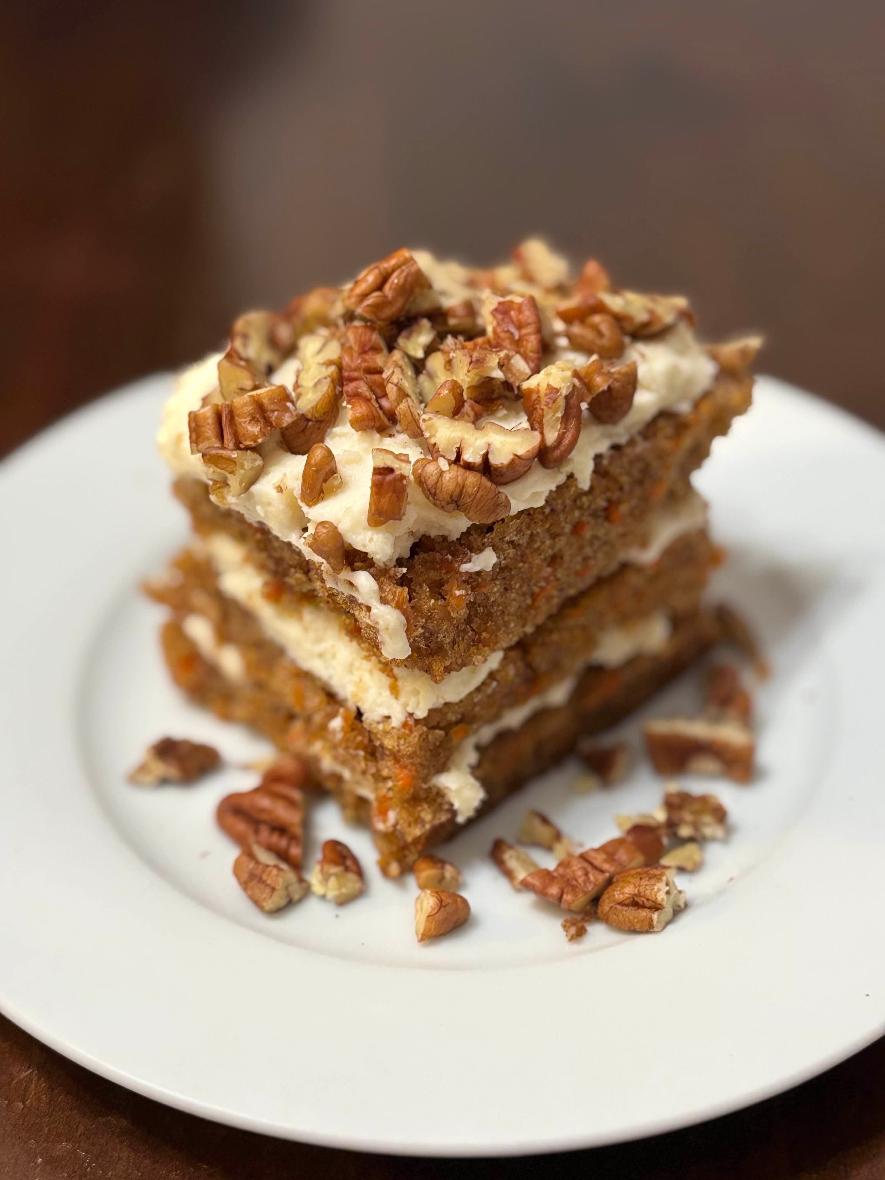 Seasonal Sweet Treat: Carrot Cake Slice